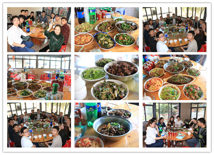 美食環節——享受勞動成果