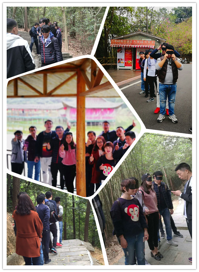 一禾科技組織東莞大屏障森林公園戶外拓展活動(dòng)